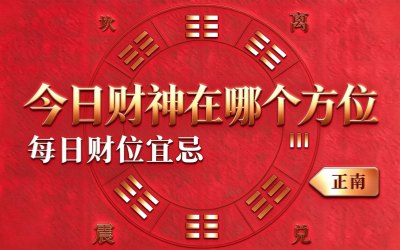 今日财神在哪个方位查询简介